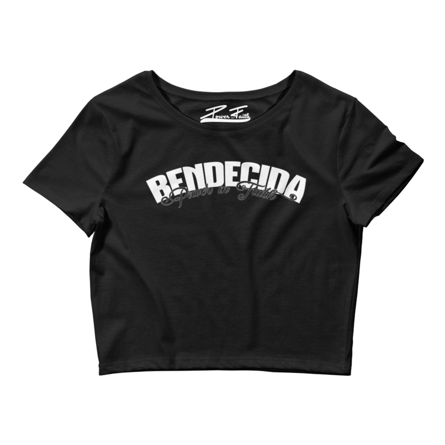 Bendecida Women’s Crop Tee